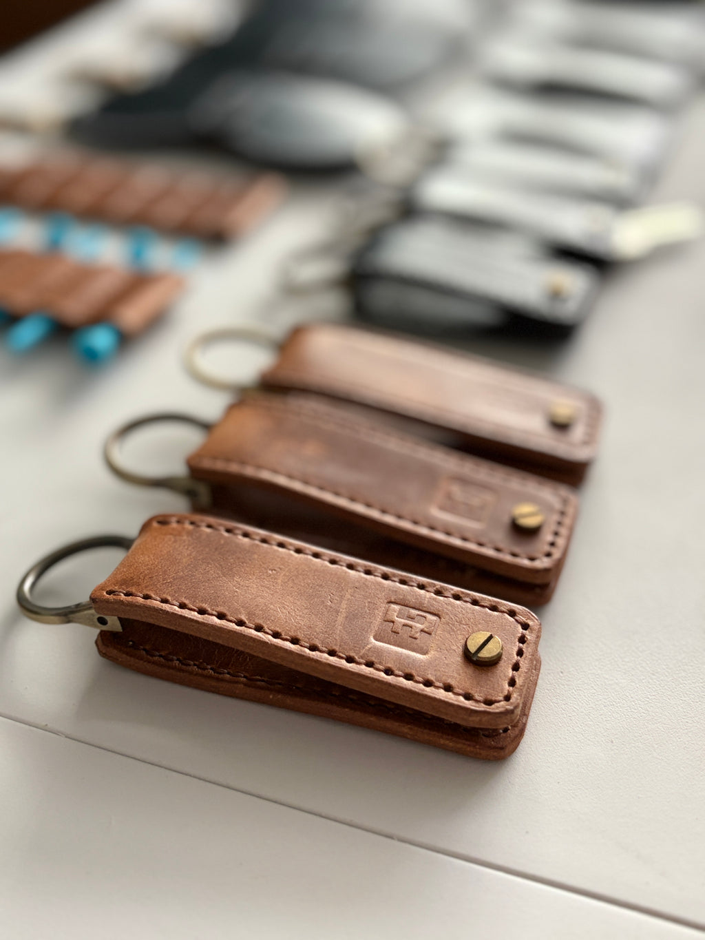 Saddle Brown 002 - Large Key Holder