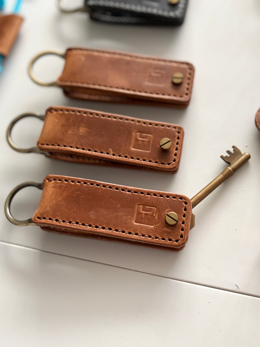 Saddle Brown 002 - Large Key Holder