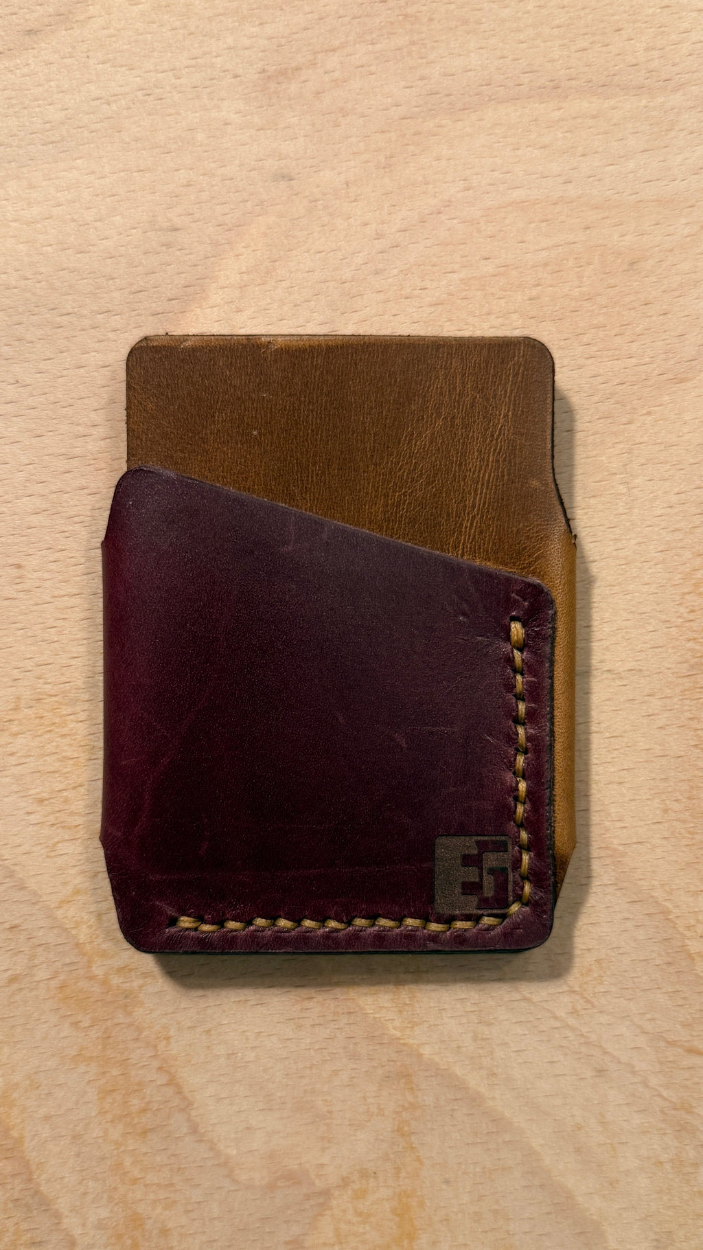 Wrap around card wallet