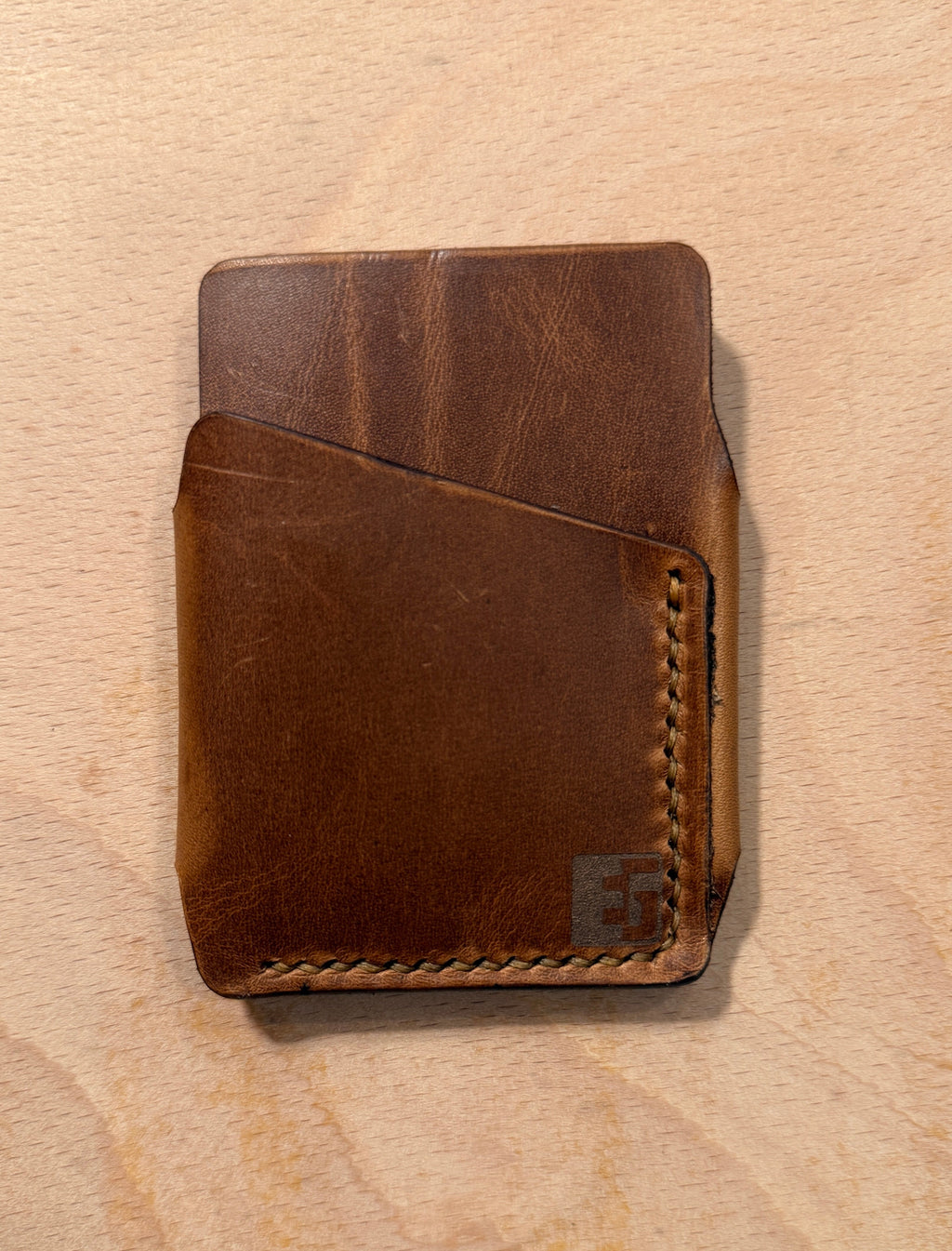 Wrap around card wallet