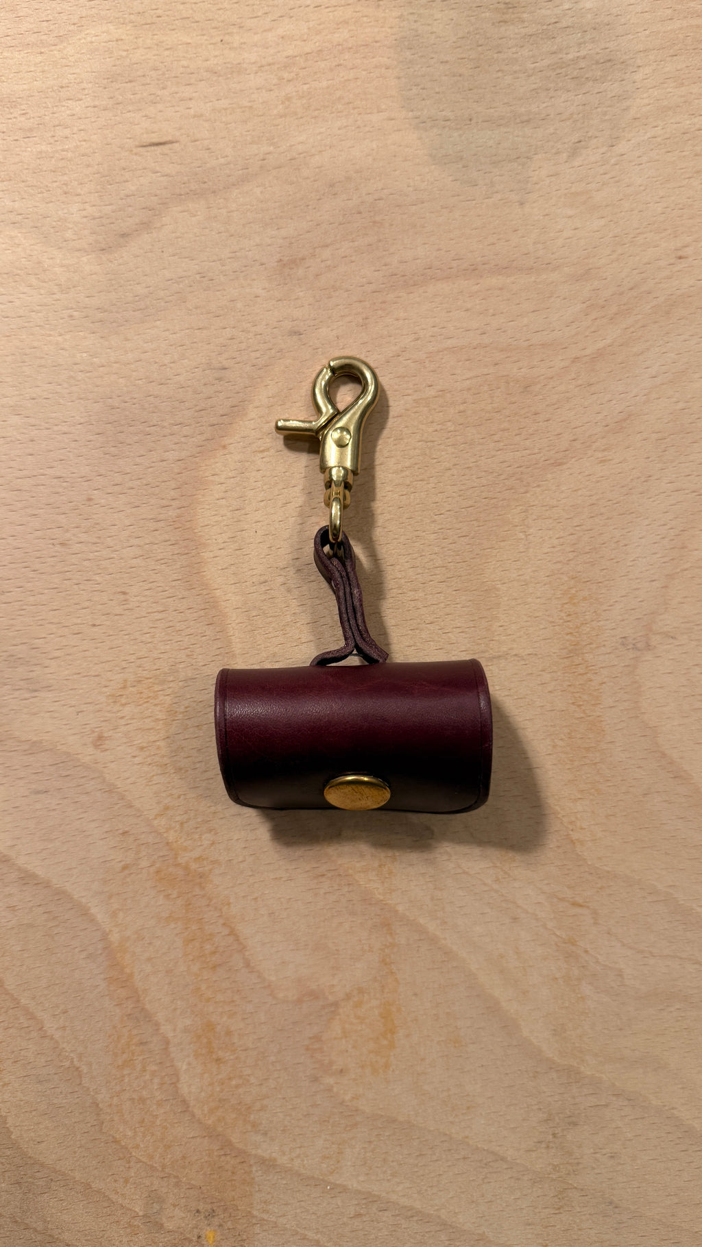 Scarf loop bag charm