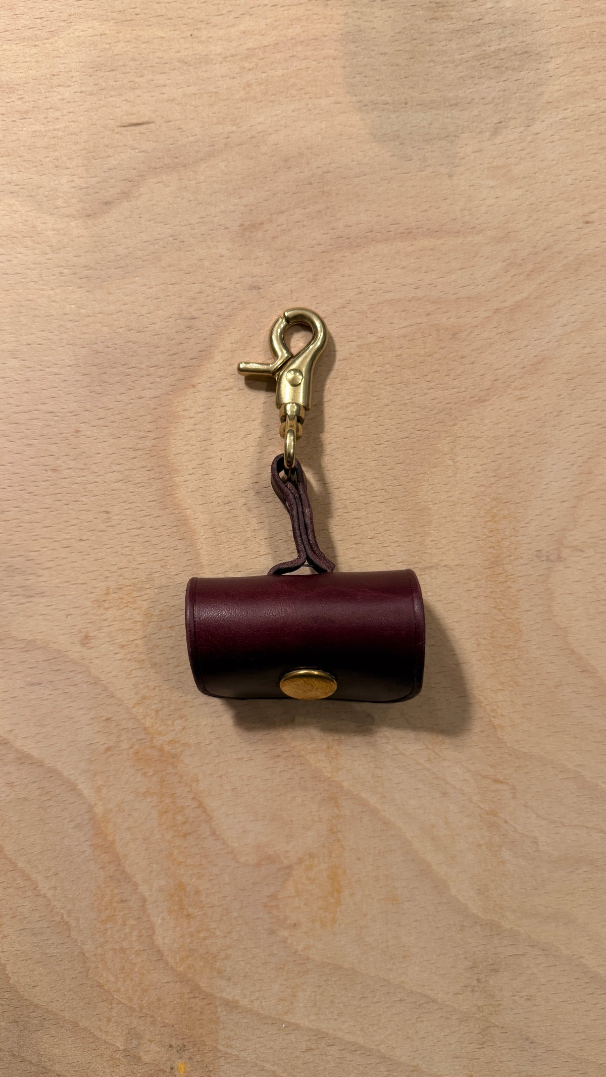 Scarf loop bag charm